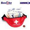Bolsa de primeros auxilios para colgar en la cintura en stock de fábrica, bolsa de cintura para deportes al aire libre, trabajador de saneamiento, bolsa de emergencia, rescate, contiene configuración de 44 piezas