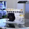 Soporte de Exhibición Acrílico para Marca Water Light Pantalla de Escritorio en Sala de Transmisión en Vivo de Belleza Médica