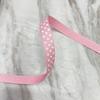 Cinta de puntos de 1 cm cinta de hilo cinta de puntos cinta ciruela cinta estampada material de lazo accesorios para el cabello hecho a mano DIY