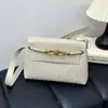 Bolsa de ombro quadrada pequena com padrão trançado transfronteiriço, bolsa transversal versátil e estilosa para Europa e América, bolsa simples de moda do dia a dia para o trabalho