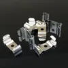 Suministro hebilla fija T5 placa de montaje fija integrada T5 clip fijo de resorte fijo para lámpara fluorescente LED