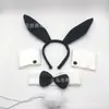 Conjunto de Tiara de Coelho Menina para Halloween Orelhas de Coelho de Páscoa Tiara Adereços de Fantasia Cosplay para Festival Adereço de Cabeça