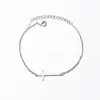 Pulsera Cruzada Minimalista Amanecer de Primavera Regalo de Navidad para Mujeres Moda Coreana Joyería de Mano Geométrica Estilo Chic para Mejores Amigas