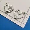 Corona de Perlas y Pedrería Estilo Chanel Corazón Flor de Cinco Pétalos Accesorios de Plástico para Manualidades Pasador Funda de Teléfono Hebilla de Zapato Pegatina