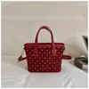 Bolso Grande de Lunares con Lazo para Mujer 2026 Nuevo Bolso Tote Casual de Gran Capacidad Moda Diaria para el Trabajo Bolso de Hombro Único