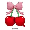 Globos Nuevos de Verano con Forma de Fresa, Cereza y Frutas Tridimensionales Decoraciones de Globos para Escenas de Fiesta Juguetes para Niños