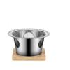 Parrilla para Barbacoa, Parrilla para Barbacoa Doméstica, Olla para Barbacoa, Sartén Parrilla Estilo Japonés, Estufa de Alcohol, Olla Seca de Acero Inoxidable, Parrilla Plegable, Portátil