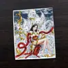 Pintura Thangka Dorada de Color al por Mayor Núcleo Zorro de Nueve Colas Hada Zorro Zakiram Vida Pasada y Vida Presente Thangka con Dorado Espolvoreado Tarjeta de Lienzo Núcleo