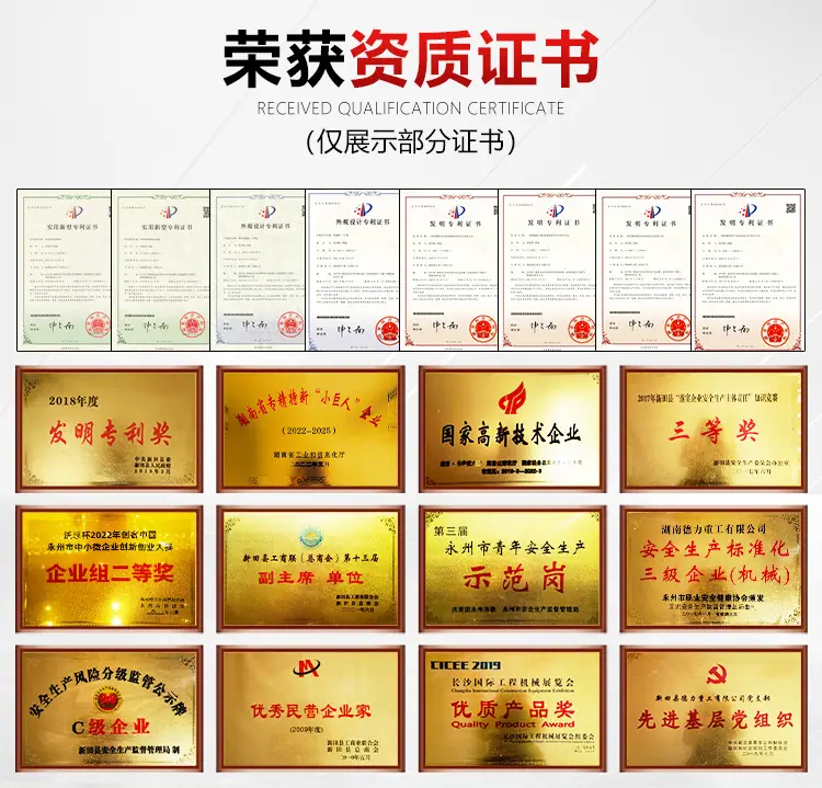 荣誉资质