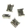 Placa de inserción de 7.2 patas para micrófono, interfaz hembra de 5P niquelada, zócalo MicroUSB de borde rizado, todo Cobre
