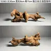 Ornamento de Paisaje de Madera para Acuario Tamaño Pequeño Puente de Arco de Madera de Tejo Morado Natural Tocones de Árboles Sudamericanos Plataforma para Tomar el Sol de Tortuga Escondite Pilar Hundido