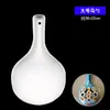 Máscara de Raposa Facial Completa Infantil, Máscara Masculina de Polpa de Papel Pintada à Mão, Máscara Zodiacal em Branco para Pintura