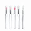 Pincel de Labios de Cristal de Silicona/Pincel para Mascarilla de Labios/Cabeza de Pincel Suave de Silicona/Aplicar Lápiz Labial, Sombras de Ojos con Lentejuelas Embellecidas, 5 Colores Disponibles