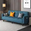 Sofá-cama dobrável multifuncional tecido de dupla finalidade simples sala de estar única quarto cama dobrável preguiçoso pequeno apartamento