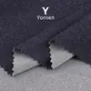 Tejido de Denim Compacto tipo Nube de Ensueño Cepillado 280g Poliéster Rayón Tejido de Punto Cepillado por un Lado Tejido para Traje Casual