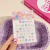 Nuevas Pegatinas para Uñas de Dibujos Animados de Kuromi para Bebés, Linda Decoración de Uñas Impermeable para Niñas Pequeñas, Pegatinas para Uñas para Niñas