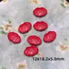 Accesorios de Arena Roja Alto Contenido de Cinabrio DIY Adornos de Loto Nube Calabaza Pulsera de Mineral Crudo Materiales para Tejer Colgantes