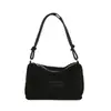 Bolsos de Moda para Viajes de Mujer Nuevo Ligero Coreano Pana Casual Bolso de Axila Versátil Bolso de Hombro de Pana