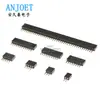 Socket de pin hembra de fila única 1*1.27 1.27mm / asiento hembra