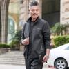 Traje de tres piezas para hombre de mediana edad para primavera y otoño, talla grande, traje deportivo para hombre, papá, ejercicio matutino, ropa deportiva casual para mediana edad y ancianos