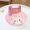 Nuevo Sombrero de Sol de Dibujos Animados de Ala Ancha de Verano para Bebés Niños y Niñas Protección Solar Sombrero de Sol de Moda Sombrero de Sol para Niños