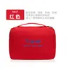 Bolsa de Higiene Pessoal com Separação Seco e Molhado para Viagem Bolsa de Cosméticos de Grande Capacidade Bolsa Portátil para Armazenamento de Cosméticos Bolsa de Higiene Pessoal Dobrável à Prova d'Água