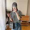 Gorra de Béisbol para Mujer, Visera Ancha, Letra R, Estampado Pequeño y Delgado, Todas las Combinaciones, Profundizada, Primavera y Verano