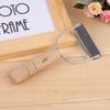Artefacto multifunción de cocina de madera para pelar manzanas, cuchillo para frutas, pelador de patatas, raspador de acero inoxidable