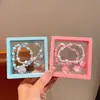 Pulsera para Niños Princess Elsa Niñas Dibujos Animados Cristal con Cuentas Juguete Joyería Pulsera de Perlas para Niña Pulsera para Mujeres
