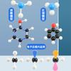 Modelo de bola de palo, química de escuela secundaria, modelo de estructura molecular, modelo a escala, materia orgánica, materia inorgánica, empalme 1032S