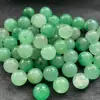 2024 nuevos fabricantes al por mayor jade natural cuentas verdes africanas cuentas sueltas jade de dragón individual cuentas de 10 mm diy hecho a mano