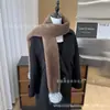 Cachecol de Pelo Sintético de Vison para Fornecimento Transfronteiriço, Extra Longo e Grosso, Dupla Face, Estilo Coreano, Aquecedor de Pescoço Versátil, Cachecol de Pelo Falso
