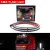 FONTE iniciar escaneamento luz de cavalo corrente para caminhão 24v com Luz Cavaleiro Trovão rede central para-sol luz decorativa modificada