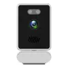 Câmera de Vigilância de Cartão Lente Grande Angular Câmera Pan-Tilt Câmera de Vigilância 2MP Wi-Fi Vigilância Doméstica Visão Noturna de Luz Dupla