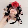 Banda para el cabello con bandera noble, accesorios para el cabello de palacio antiguo, tocados, diadema para niñas, tarjeta para el cabello, ropa Han antigua