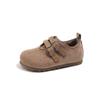 Sapatos de Couro para Meninas 2026 Outono Novo Estilo Sapatos Birkenstock Infantis Sola Macia Sapatos de Princesa para Menininhas Sapatos Individuais para Crianças Pequenas Mocassins