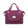 Bolsa tote estilosa para viagens curtas, bolsa de viagem, bolsa de armazenamento de grande capacidade, bolsa de ombro, unissex, para esportes, yoga e fitness