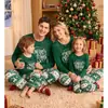 Pijamas Familiares a Juego Set de Ropa de Casa Navideña Venta al por Mayor
