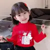 Y2372# otoño nuevo cuhk niñas ropa infantil Joker camiseta de manga larga ropa infantil abrigo de otoño Camiseta Joker