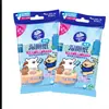 Vinda Wuhuang Cat Papel Higiénico Húmedo Toallitas Húmedas 40 Piezas 5 Paquetes Mini Paquete Portátil 10 Piezas Toallitas Húmedas para Inodoro Venta al Por Mayor Compra al Por Mayor