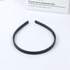 Nuevo Material PS Plástico Accesorios Aro para el Cabello 1.0cm Aro para el Cabello Dentado Base Plana Exterior Doble Fila de Dientes 38cm