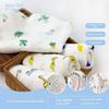 Algodão Gaze Bolha Dupla Camada Estampado Desenho Animado Tecido Crepe de Algodão Textura Enrugada 9 Gaze Roupa Lua Escorregadia Toalha Macarrão