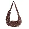 Bolsa Dumpling Casual de Bolinhas Estilo Coreano de Alto Valor Bolsa de Ombro Único Plissada com Personalidade 2026 Novidade de Verão Bolsa de Axila Tendência