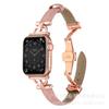 Nueva Correa de Reloj con Hebilla en Forma de D y Patrón de Lagarto, Hebilla de Mariposa, Adecuada para Apple iWatch 11ª Generación 10/987Se