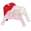 Cárdigan de punto estilo coreano para niñas, chal pequeño, abrigo, camisa de aire acondicionado, suéter cárdigan para niños y bebés, primavera y otoño, dropshipping de una pieza