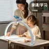 Nueva lámpara de belleza de escritorio de 22 pulgadas de media luna lámpara para pestañas y uñas arco plegable 56CM luz de relleno transfronteriza