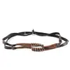 185-205-accesorios de cuerda hechos a mano DIY cuerda de cáñamo tejida decoración de cabeza de vaca para hombres y mujeres estilo étnico retro