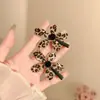 Accesorios para el Cabello Estilo Coreano Pinza para el Cabello Estampado de Leopardo Flor Elegante Pinza 2025 Nueva Pinza Retorcida para el Cabello Volumen del Cabello Placa de Pinza de Una Pieza de Gama Alta