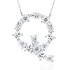 Collar de moda de comercio exterior estilo ins de lujo ligero nicho, nuevo accesorio de collar 925 de plata transfronterizo que no se decolora para mujeres en verano