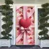 2026 Nueva Cortina de Puerta y Tela Colgante Transfronteriza para el Día de San Valentín para Parejas Decoración de Escena de Fondo para Fotos de Citas al Aire Libre Tela Colgante